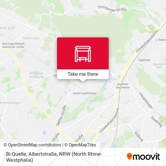 Bi-Quelle, Albertstraße map