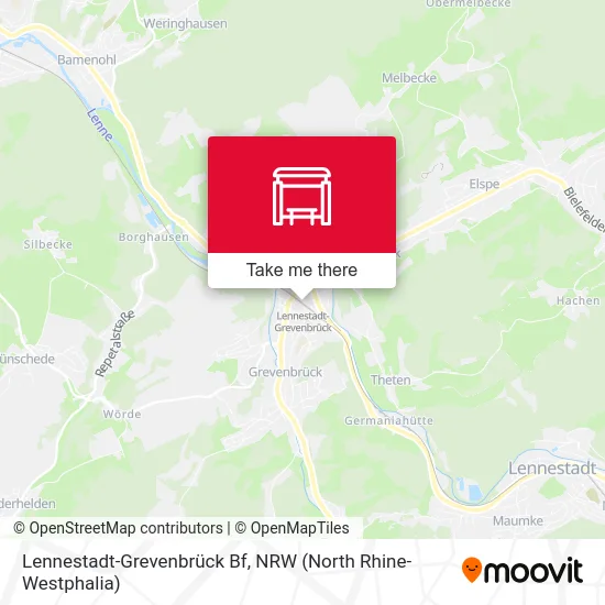 Карта Lennestadt-Grevenbrück Bf