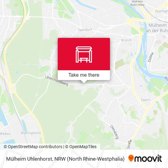 Карта Mülheim Uhlenhorst