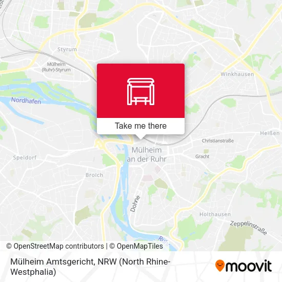 Карта Mülheim Amtsgericht