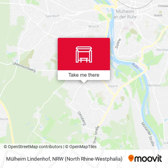 Карта Mülheim Lindenhof