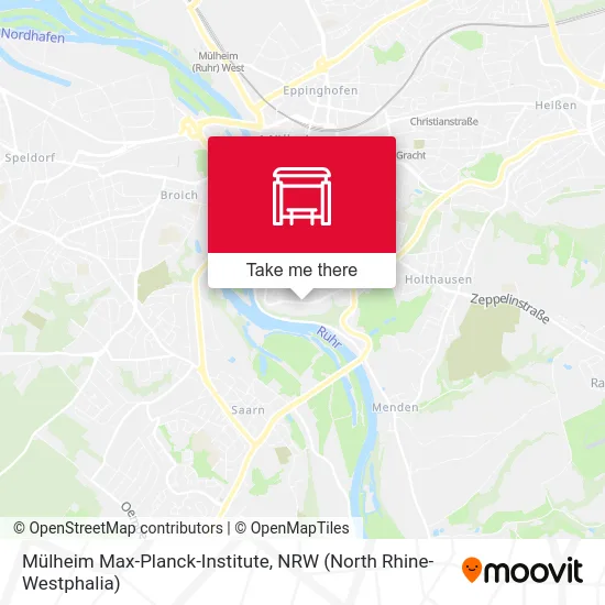 Карта Mülheim Max-Planck-Institute