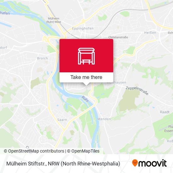 Mülheim Stiftstr. map