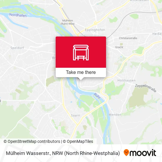 Карта Mülheim Wasserstr.