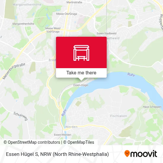 Essen Hügel S map