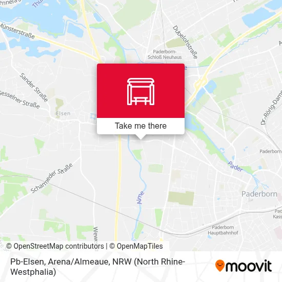 Pb-Elsen, Arena/Almeaue map