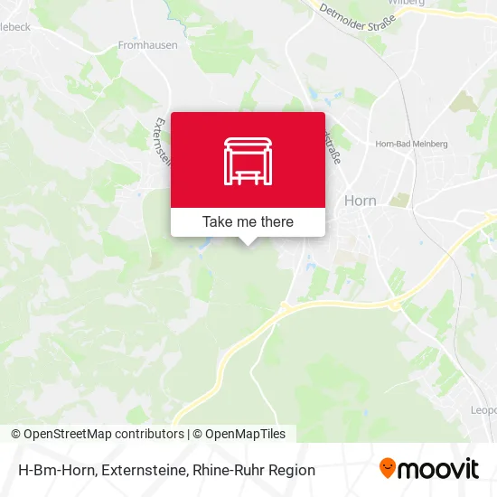 Карта H-Bm-Horn, Externsteine