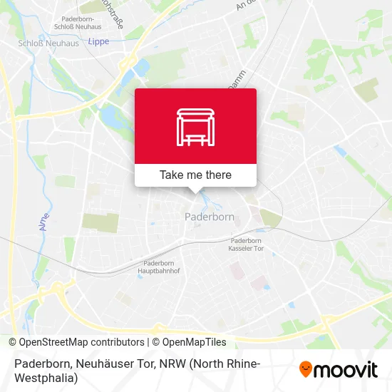 Paderborn, Neuhäuser Tor map