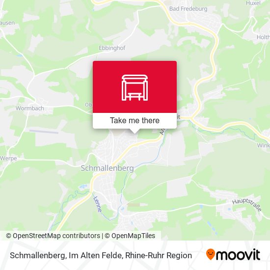 Schmallenberg, Im Alten Felde map