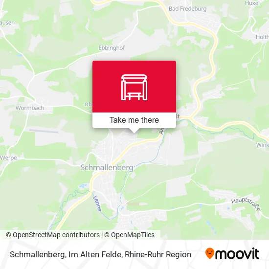 Карта Schmallenberg, Im Alten Felde