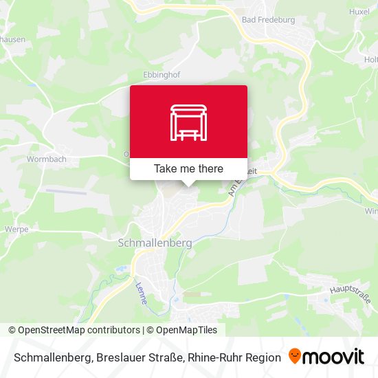 Schmallenberg, Breslauer Straße map