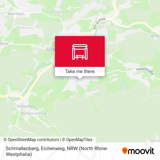 Schmallenberg, Eichenweg map
