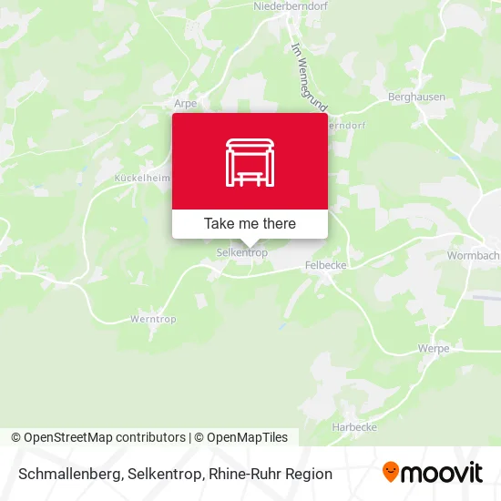Карта Schmallenberg, Selkentrop