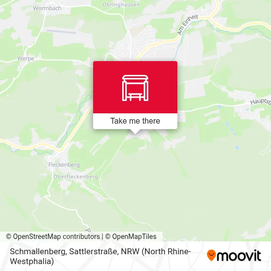 Schmallenberg, Sattlerstraße map