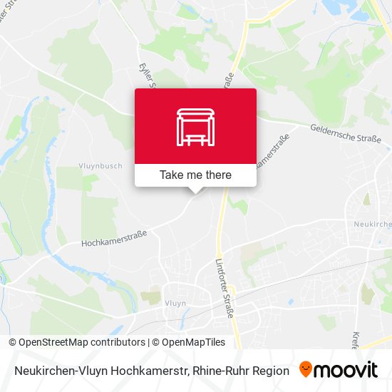 Neukirchen-Vluyn Hochkamerstr map