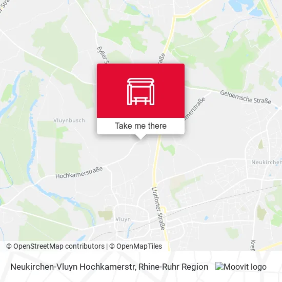 Карта Neukirchen-Vluyn Hochkamerstr