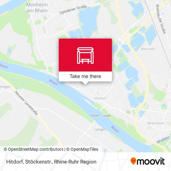 Hitdorf, Stöckenstr. map