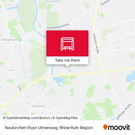 Карта Neukirchen-Vluyn Ulmenweg