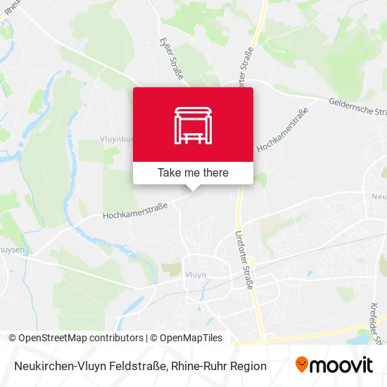 Карта Neukirchen-Vluyn Feldstraße