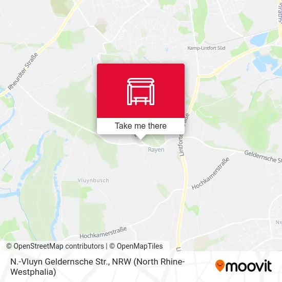 Карта N.-Vluyn Geldernsche Str.