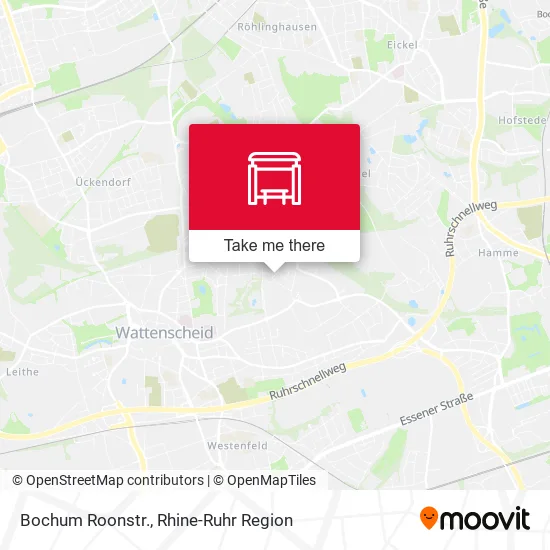 Bochum Roonstr. map
