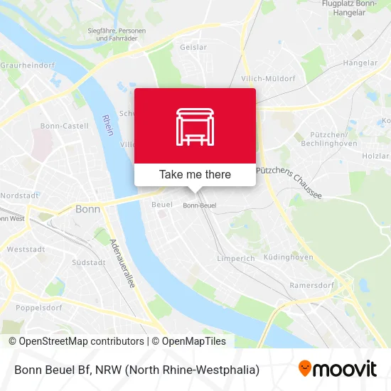 Карта Bonn Beuel Bf