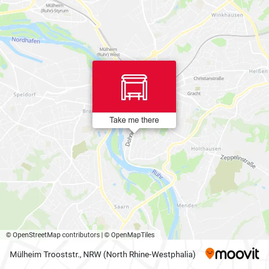 Карта Mülheim Trooststr.
