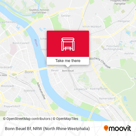 Карта Bonn Beuel Bf