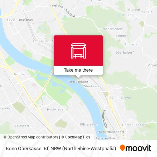 Карта Bonn Oberkassel Bf