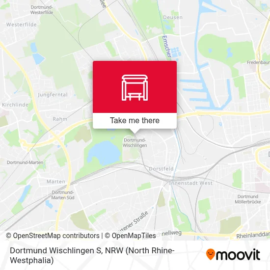 Dortmund Wischlingen S map