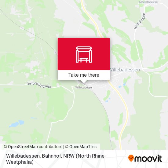 Willebadessen, Bahnhof map
