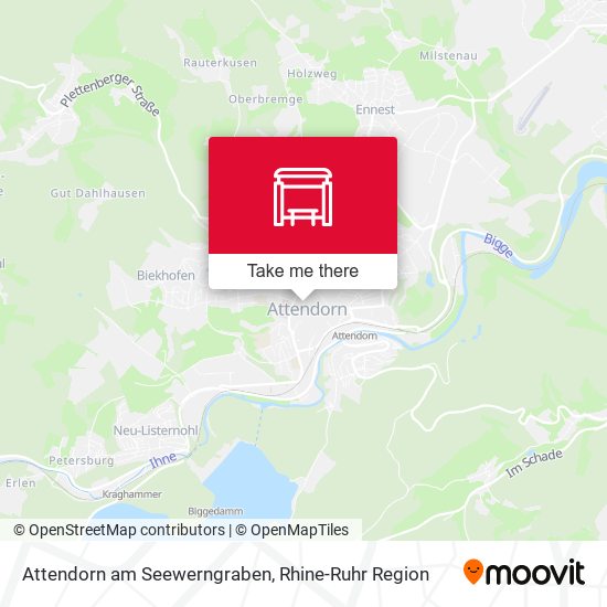 Attendorn am Seewerngraben map