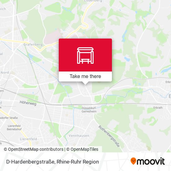 D-Hardenbergstraße map