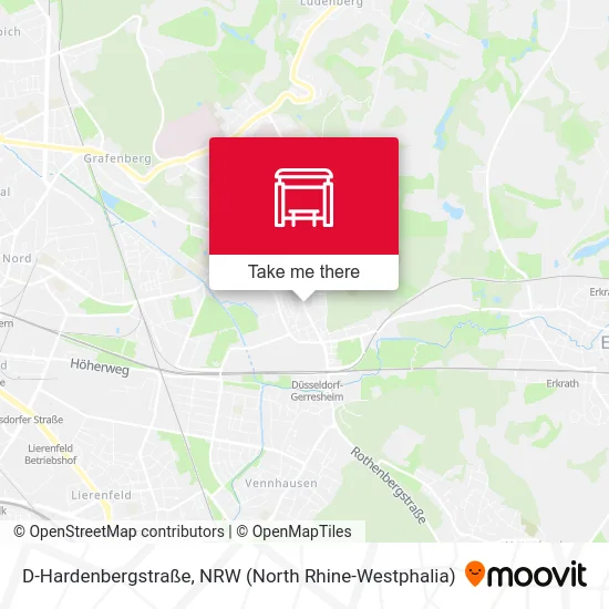 D-Hardenbergstraße map