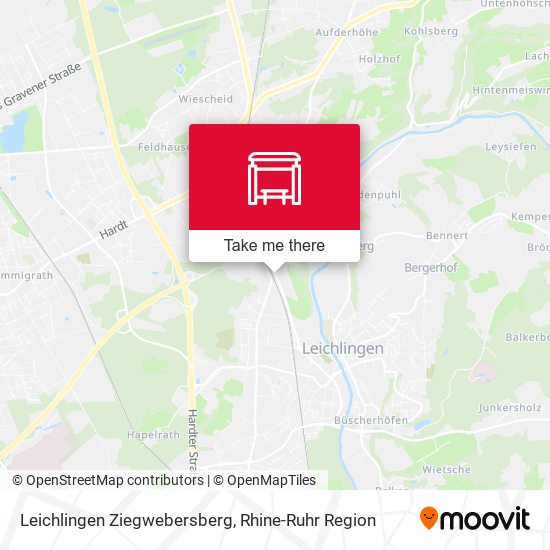 Leichlingen Ziegwebersberg map