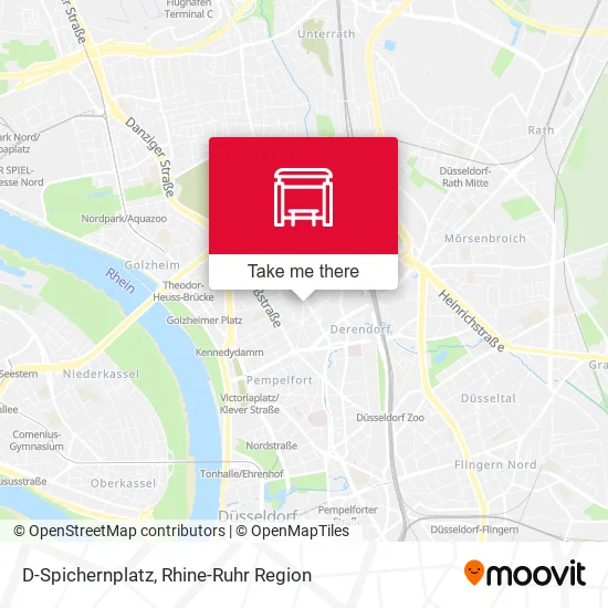 Карта D-Spichernplatz