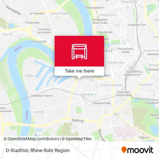 Карта D-Stadttor
