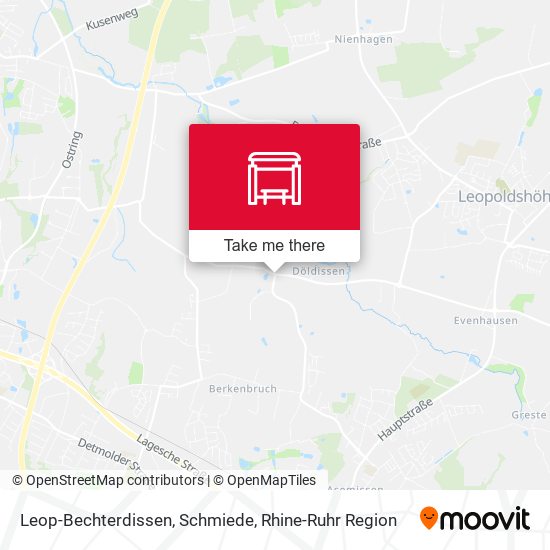 Leop-Bechterdissen, Schmiede map