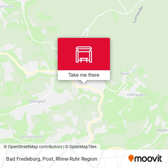 Карта Bad Fredeburg, Post