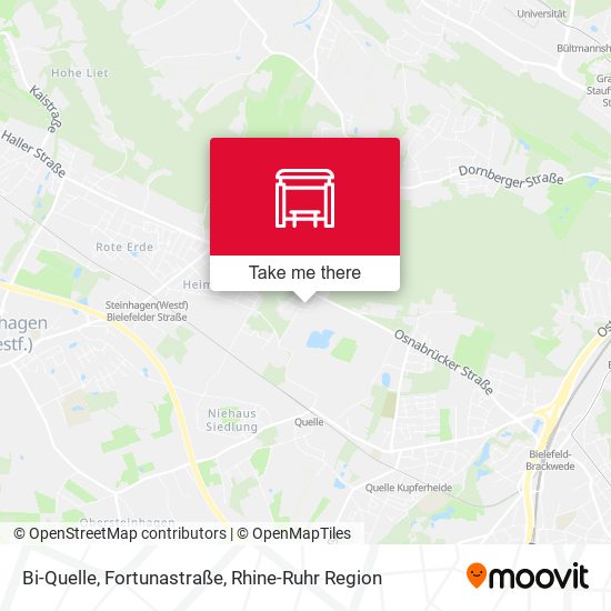 Bi-Quelle, Fortunastraße map