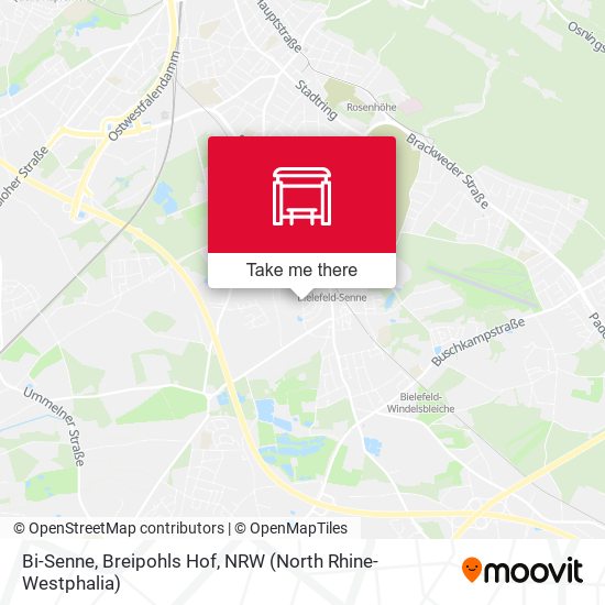 Bi-Senne, Breipohls Hof map