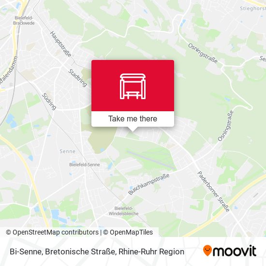 Bi-Senne, Bretonische Straße map