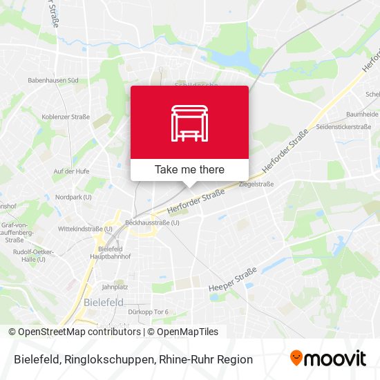 Bielefeld, Ringlokschuppen map