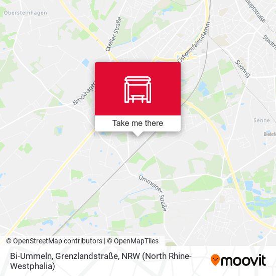 Bi-Ummeln, Grenzlandstraße map
