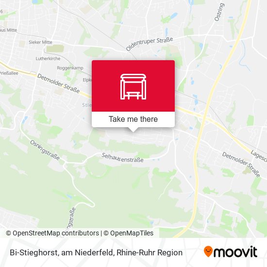 Bi-Stieghorst, am Niederfeld map