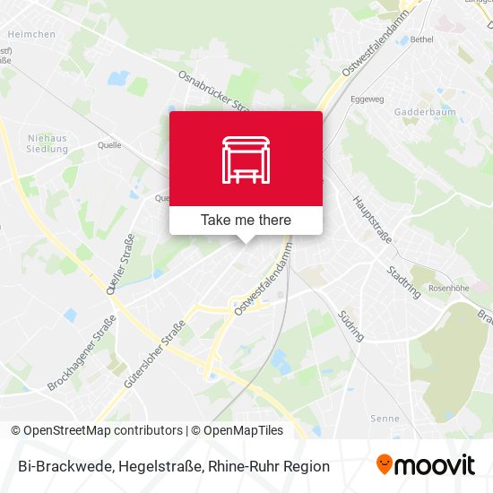 Bi-Brackwede, Hegelstraße map