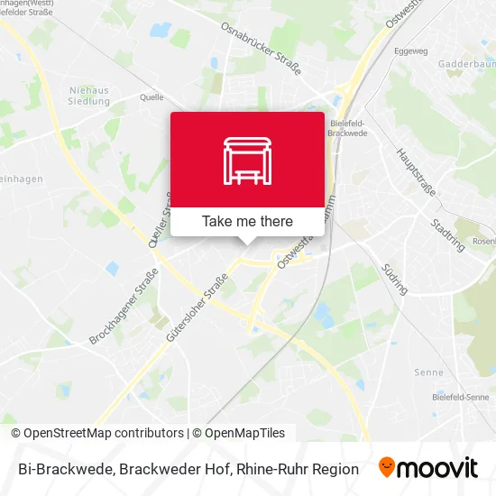 Карта Bi-Brackwede, Brackweder Hof