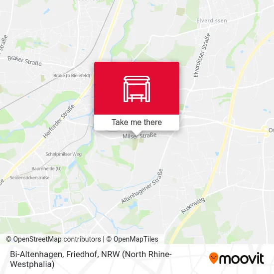 Bi-Altenhagen, Friedhof map