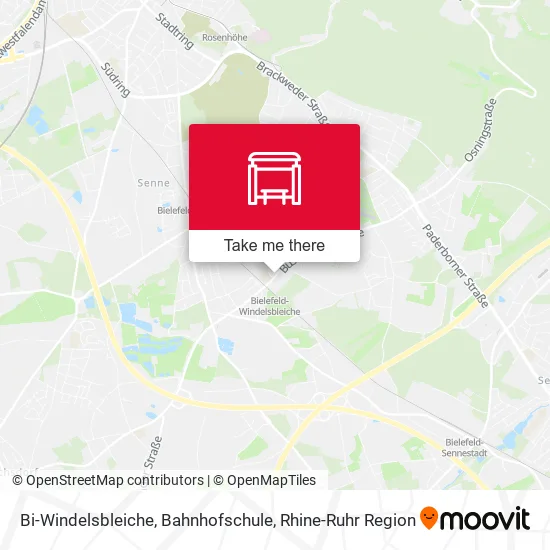 Карта Bi-Windelsbleiche, Bahnhofschule