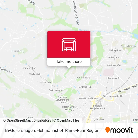 Карта Bi-Gellershagen, Flehmannshof